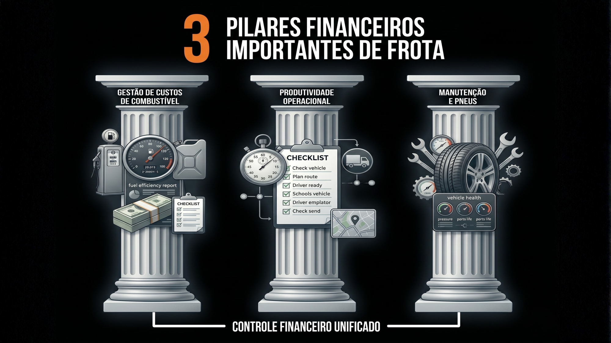 Pilares financeiros em gestão de frotas: como reduzir custos?